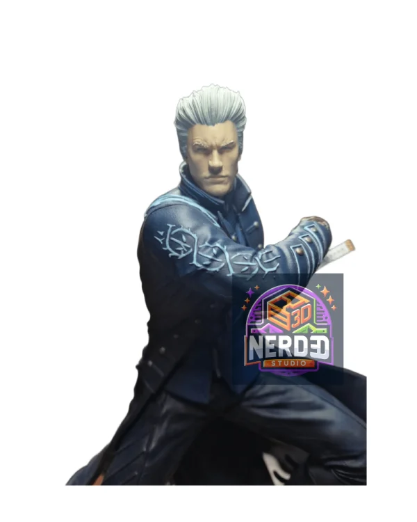 Vergil modello 3d fan art