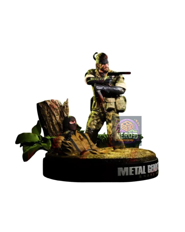 Naked Snake Action Figure Nerd3dstidio Metal Gear solid 3 collezione