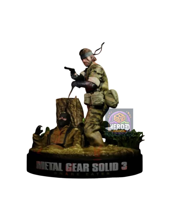 Naked Snake Statua Metal gear solid 3 snake eater figure