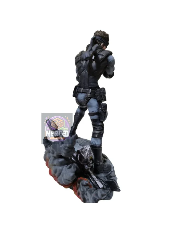 Solid Snake statua in resina MGS 1 30cm promozione