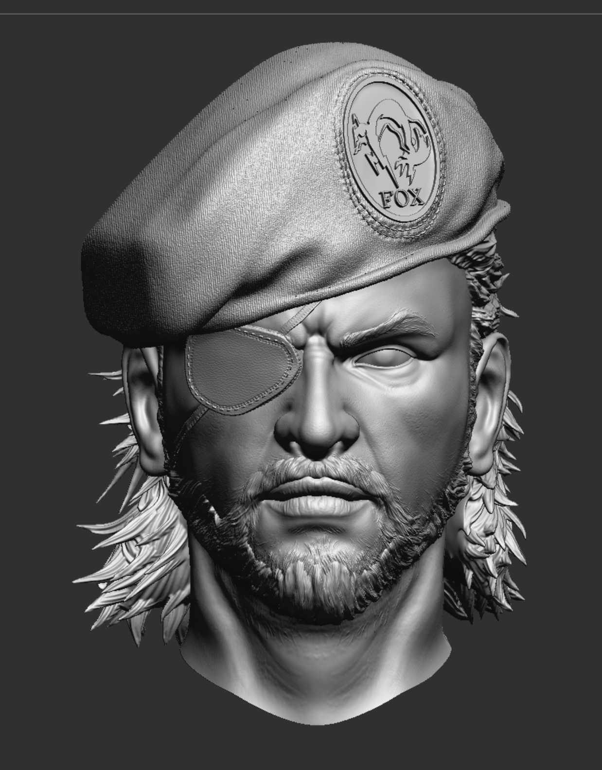 Big Boss modello 3d nerd3dstuo STL