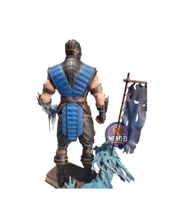 Sub-zero Action figure Mortal kombat x nerd3dstudio