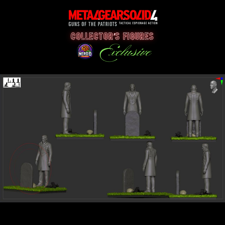 Big boss mgs4 figure