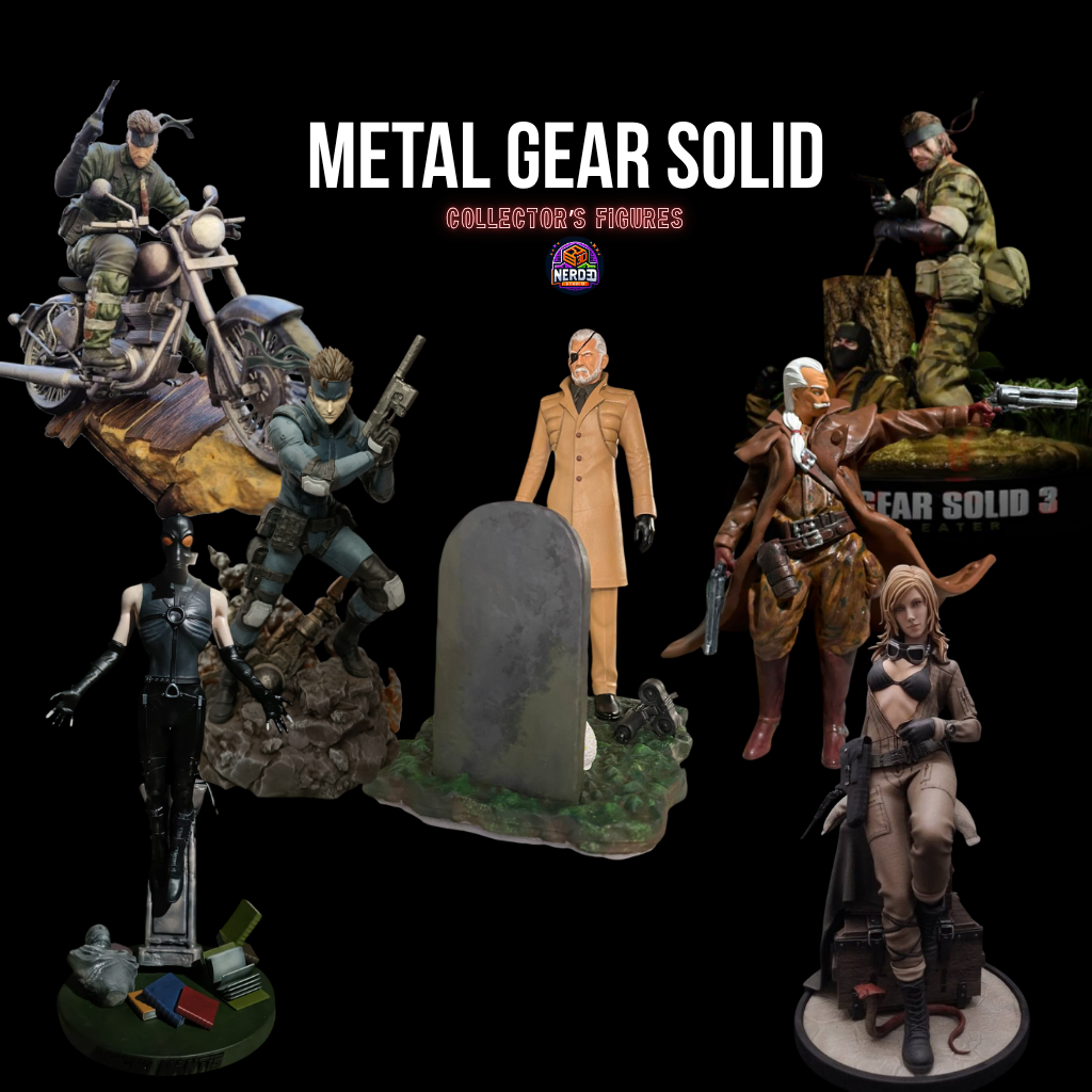 Metal Gear Figure da collezione Nerd3dstudio