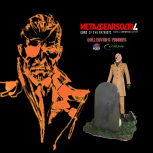 Old Big Boss Statua Metal gear solid 4 da collezione