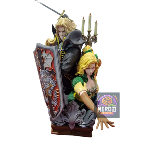 Stampe 3d modelli Action Figures Palermo catelvania nerd3dstudio