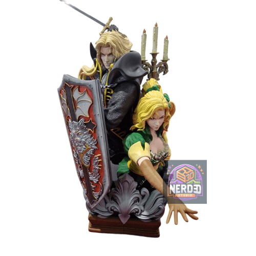 Stampe 3d modelli Action Figures Palermo catelvania nerd3dstudio